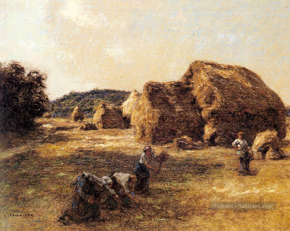 Les Glaneuses scènes rurales paysan Léon Augustin Lhermitte Peintures à l'huile